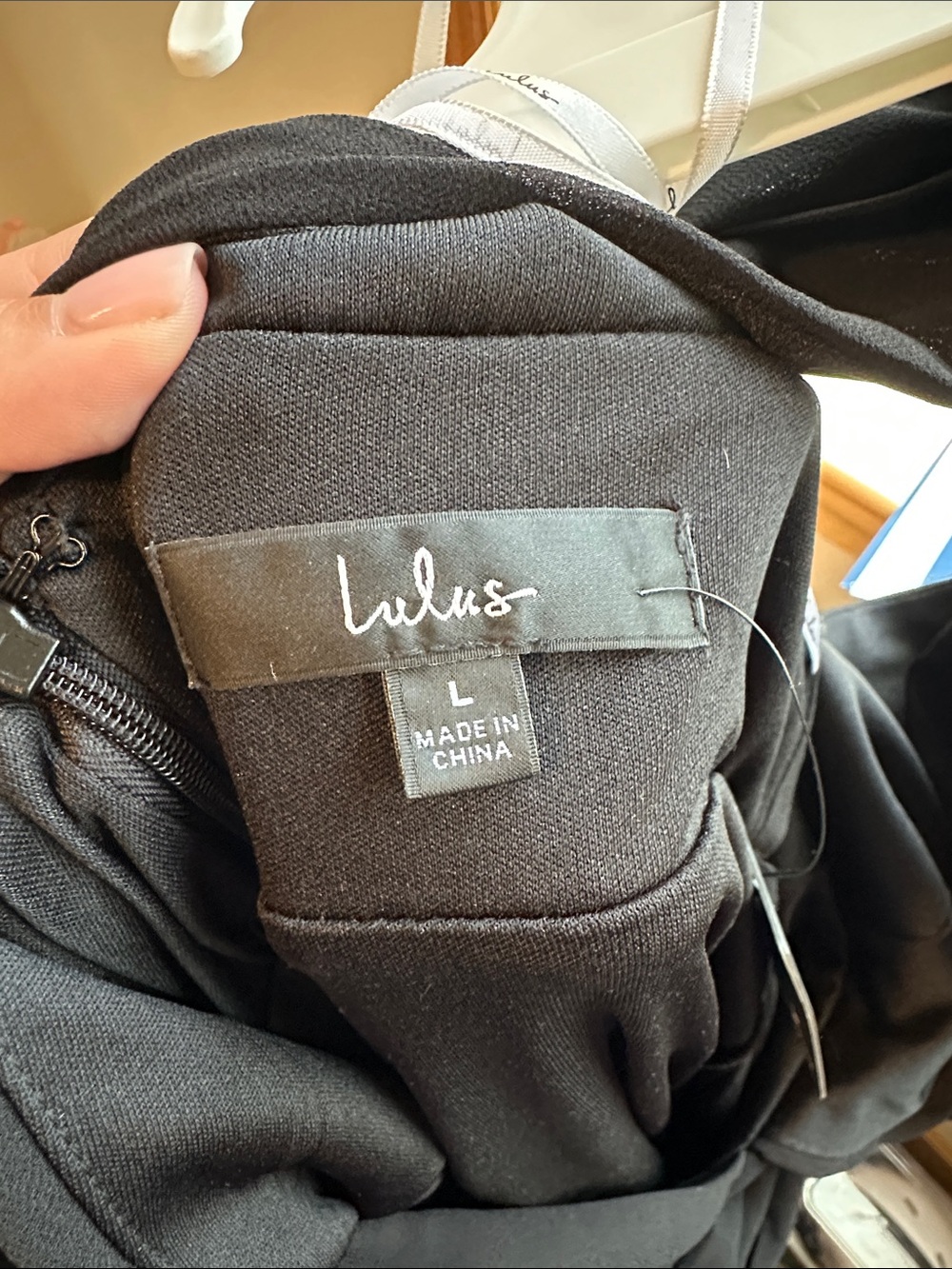 Lulu's Black V-Neck Empire Waist Maxi Dress - Picture 9 of 11